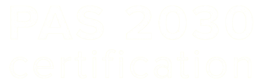 PAS 2030 accreditation